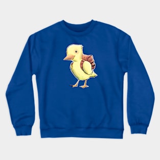 Adventurous duckling Crewneck Sweatshirt